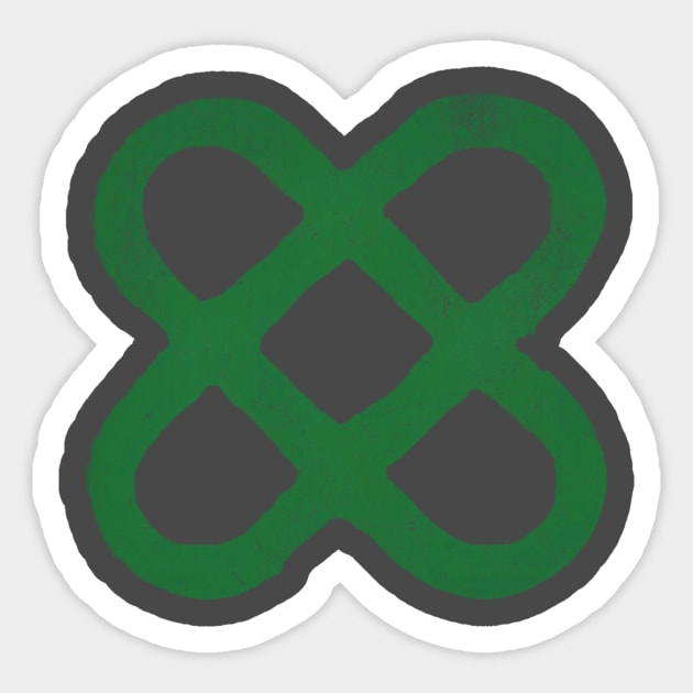 Celtic Inspired Love Knot Sticker by DonWillisJrArt